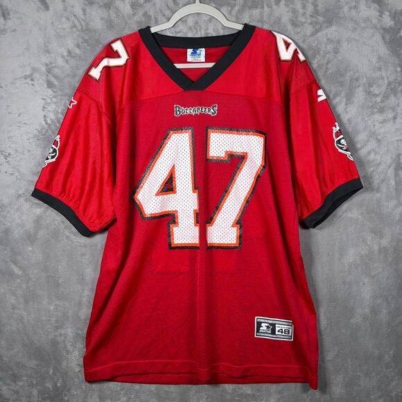 Starter Other - Vintage Starter Tampa Bay Buccaneers John Lynch #47 Jersey 48 L Korea
